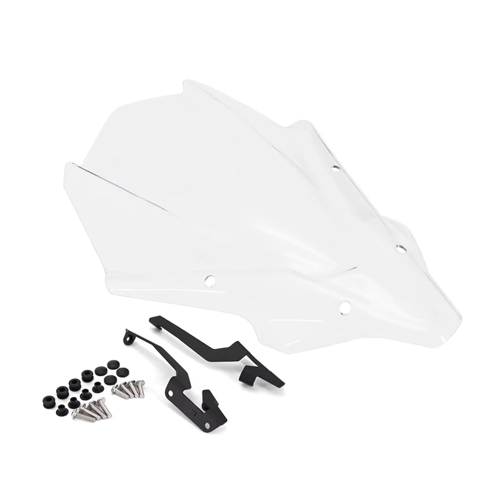 Parabrezza moto Parabrezza Per Moto | Per Yamaha MT-07 MT07 MT 07 2021 Parabrezza acrilico spessore 3 mm(Transparent)