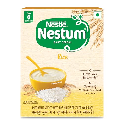 Image of Nestum Baby Cereal - From 6 to 24 Months, Rice, 300g, Bag-in-Box Pack