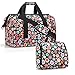 Produktbild reisenthel allrounder L mit toiletbag XL und wahlweise mit extra Zugabe Reisetasche Waschtasche (happy flowers)