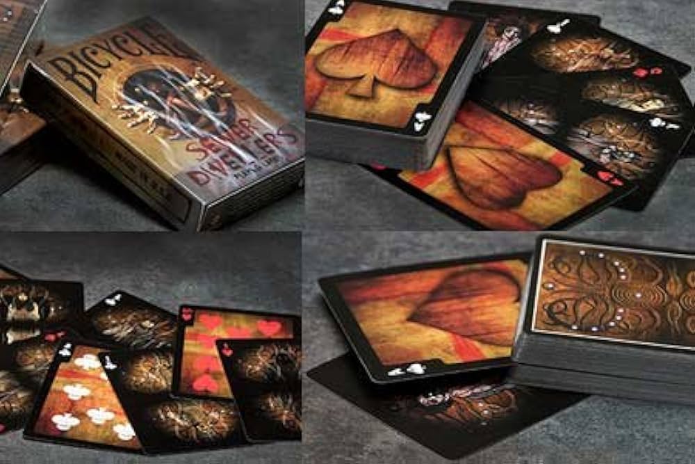 Bicycle Sewer Dwellers & Poker Deck セット cardsbicsewer-alt1.png