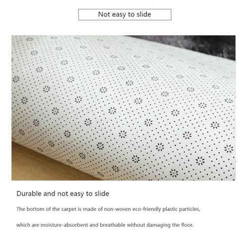 Tapis ne perd pas ses poils doux et denses pour préserver la propreté