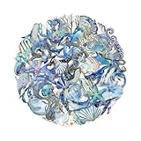 avventure subacquee con il nostro adesivo impermeabile in PET trasparente, con 50 disegni unici che resistono allo sbiadimento e ai danni causati dall'acqua, perfetto per esprimere creatività in vari ambienti