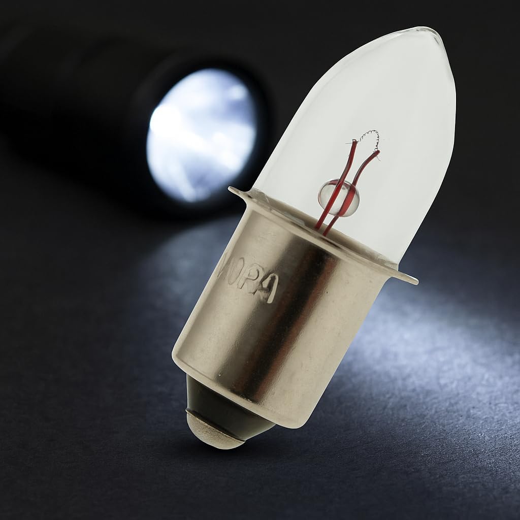 Replacement for GE PR3 (MPC GE #25193), 1.79 Watt, 3.57 Volts, Miniature Lantern and Flashlight Light Bulb (2 Pack)