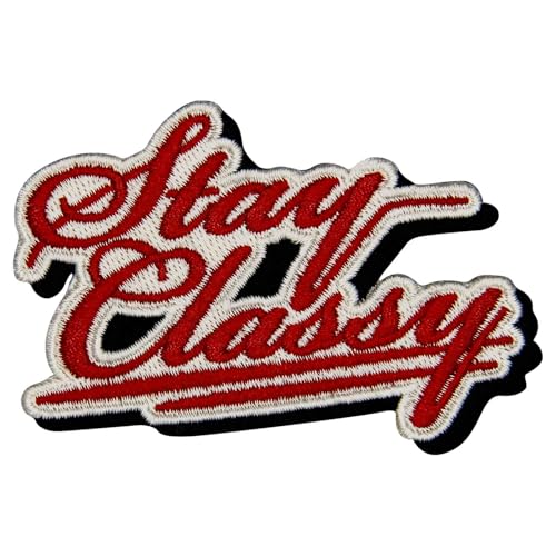 EmbTao Stay Classy Patch Embroidered Badge Biker...