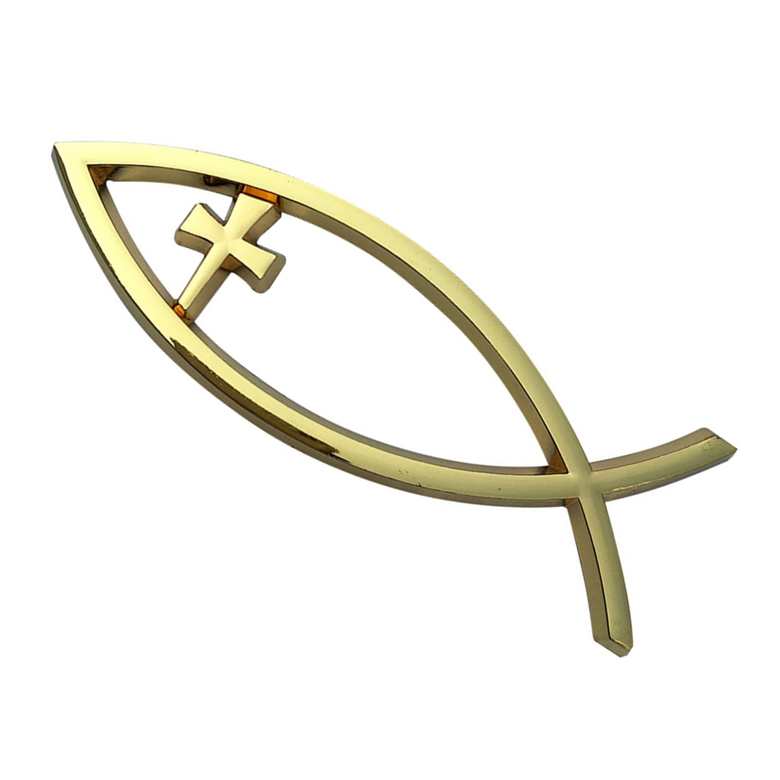 Savior Ichthys Fish Car Stickers Adhesive Designs Religious Car Window Sticker for Window Laptops & Luggage Ichthys Decal