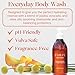 FORIA Everyday Body Wash and Initimate Wash for Women - Organic, pH-Balanced, Sensitive Skin Safe for Feminine Intimate Areas - 10 Fl Oz