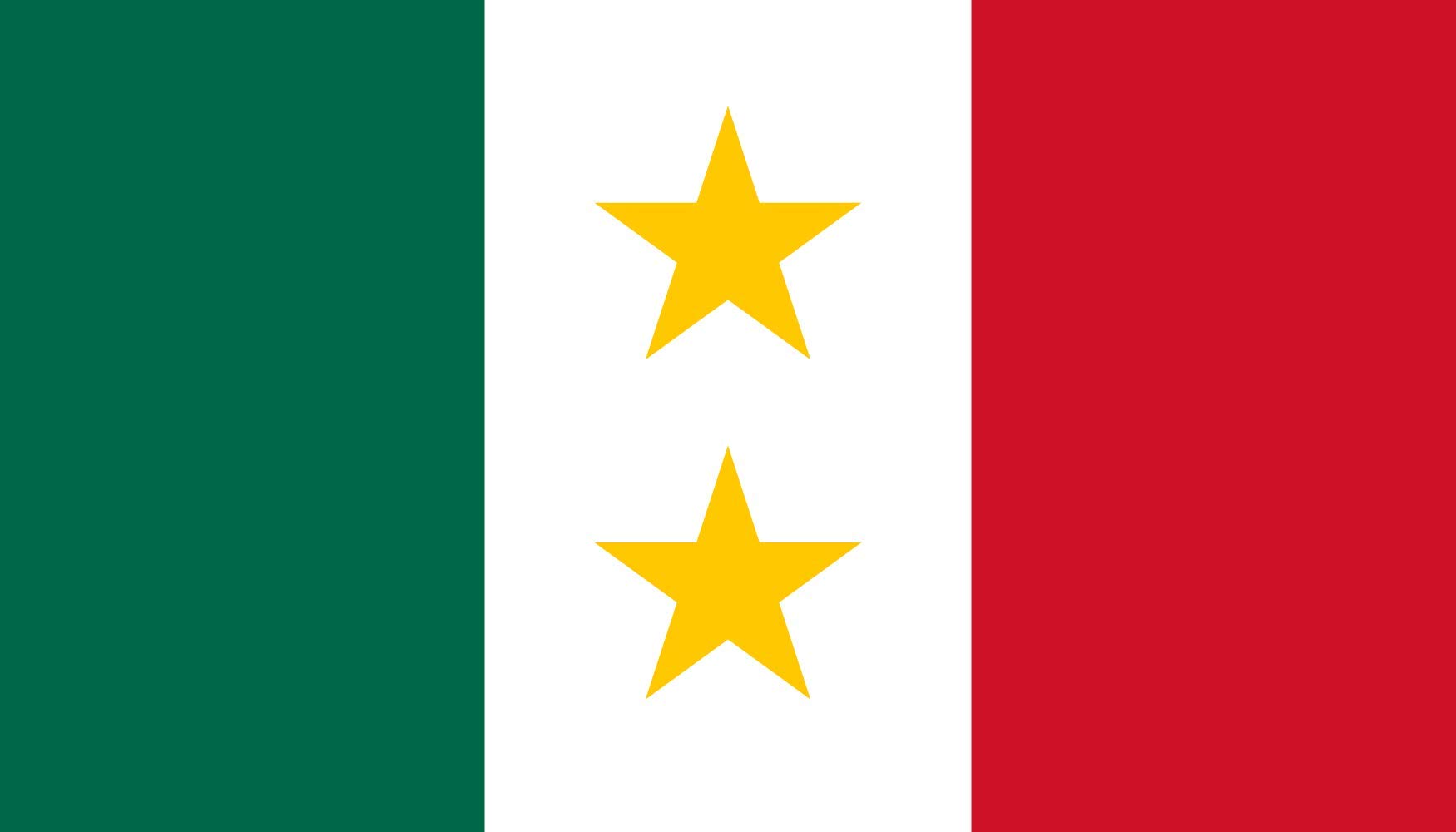 Drapeau Coahuila y Tejas large de qualité supérieure pour décoration et collection