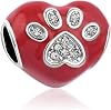 Dog Mom Charms for Pandora Bracelet for Women Mothers Day Gift for Dog Mom Charm for Bracelet Necklace Pendant for Women Jewelry
