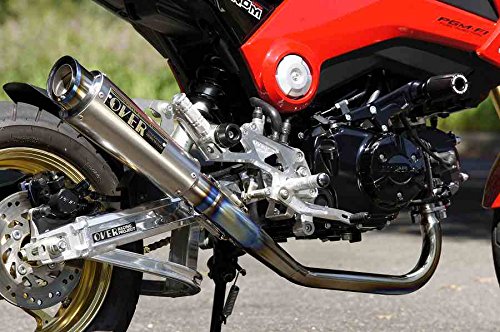 グロム 23〜 チタン GP-PERFORMANCE XL オーバー オーヴァー Webike | OVER オーヴァー オーバー GP-PERFORMANCE XL フルチタン