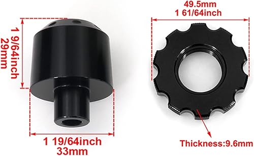 Miniatura 2 de Jfqm - Barra de extremo de motocicleta estabilizador de bloqueo de acelerador para SUZUKI DL1000 DL650 V-Strom DL650 XT DL1050 VStrom 1050 (color