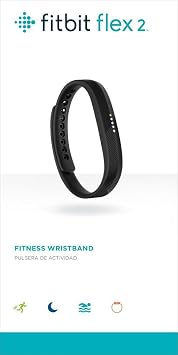 Fitbit Flex 2, Black (US Version), 1 Count