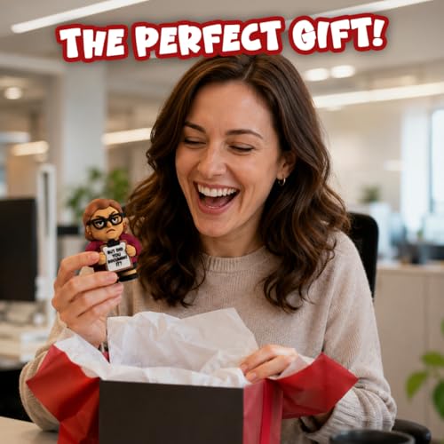 GOOFBALLS Miniature Desk Figurine – Cute & Quirky Office Decor for Desk, Shelf, or Workspace – Fun Tiny Collectible Statue for Adults, Coworkers, or Home Office Gift- I Saw that by GOOFBALLS - Used condition - Image 7