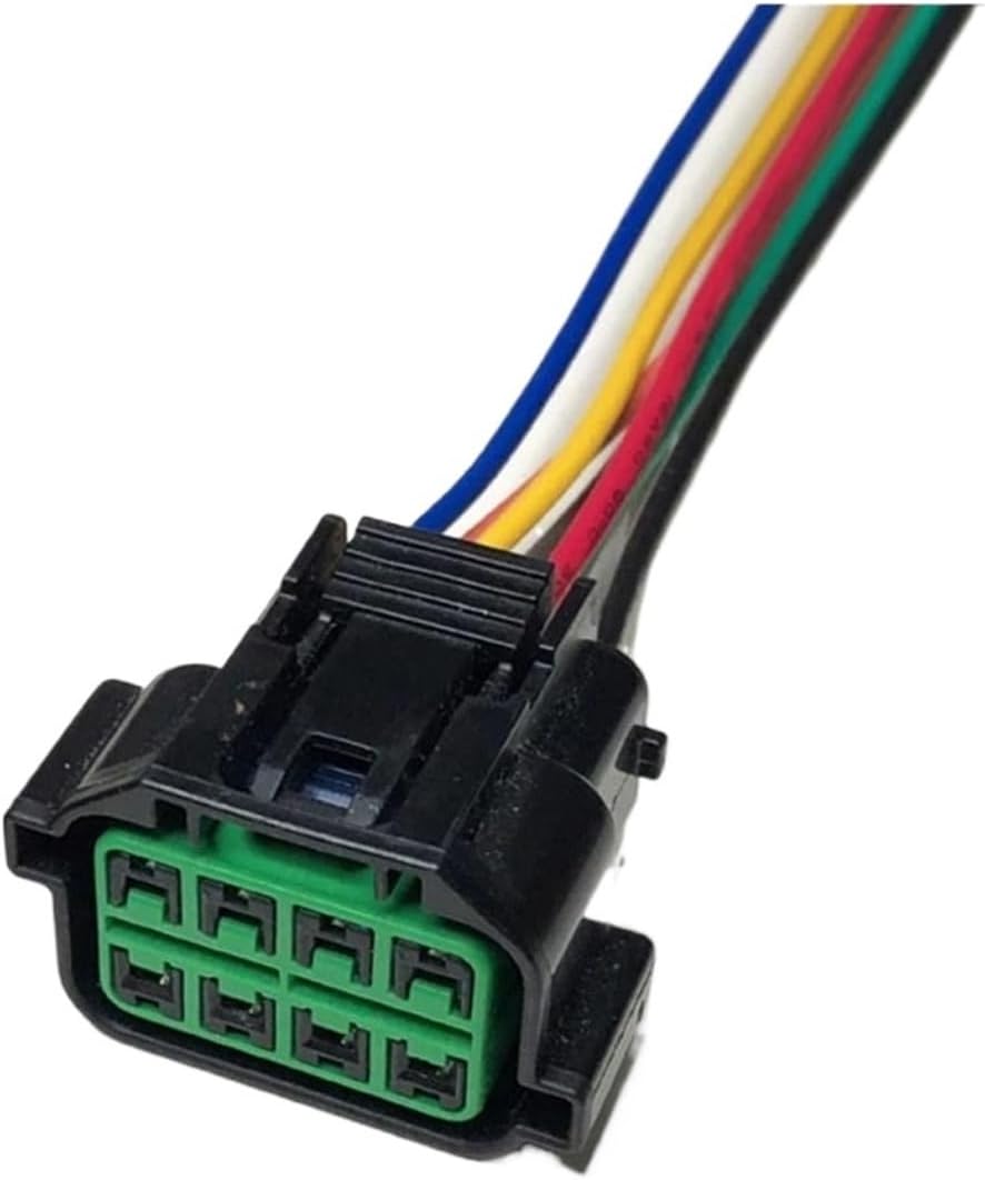 DJ7063X-1.5 Sedan Headlight Plug Sealed Waterproof Connector 6p8p10p Male/Female Socket HP066-06021 Line Length 15cm BHUPWZE(6p Female-A,5sets)