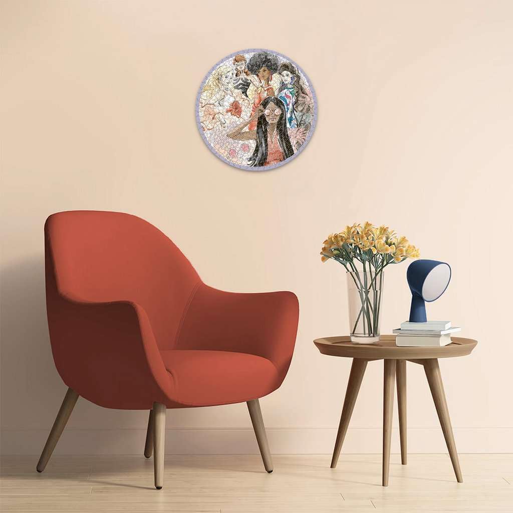 Ravensburger Barbie 500 Piece Jigsaw Puzzle for Kids and Adults Age 10 Years Up - Circular Edition, Rosa, 500 Teile, 52 x 52 cm - Image 2