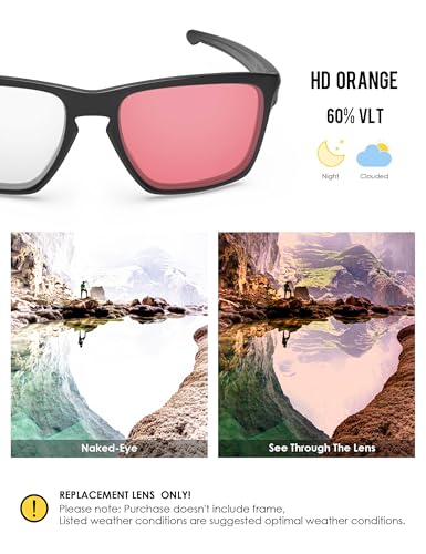 Image of BLAZERBUCK Replacement Lenses for Oakley Sliver XL OO9341 Sunglass