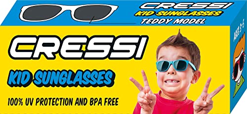 Cressi Teddy Kids Cool Sporty Sunglasses, Anti-UV Polarized Lenses, from 3 to 5 years: designed in Italy4