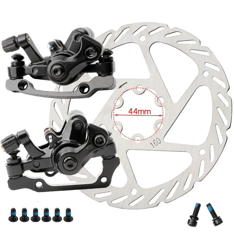 tylny bęben hamulcowy Mechaniczny zacisk hamulca tarczowego Przednia tylna linka Zacisk hamulca tarczowego Rower Mtb Mechaniczny zacisk rowerowy Bęben HamulACcowy Rowerowy