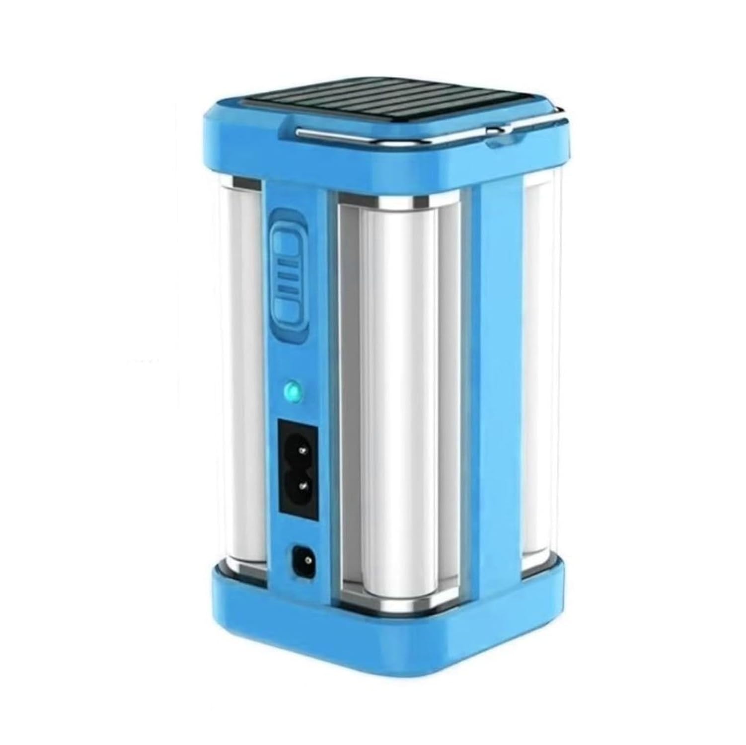 Care 4 Rechargeable Solar LED Lamp with 32 SMD Bright Light, Portable Emergency Lantern for Home, Outdoor, Camping & Power Cut_(Blue)-image-13