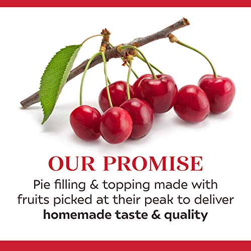 Duncan Hines Comstock More Fruit Pie Filling & Topping, Cherry, 21 Ounce (Pack Of 8) #TOP4