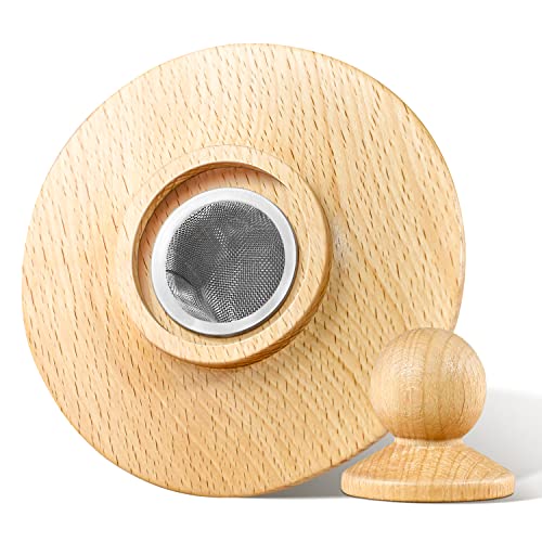 Cocktail Räucherset, Cocktail Smoker Kit mit 6 Holzchips, Old Fashioned Whiskey Drink Smoker Kit für Whisky-Liebhaber, für Bourbon, Cocktails, Whisky, Käse, Desserts und Fleisch Cover