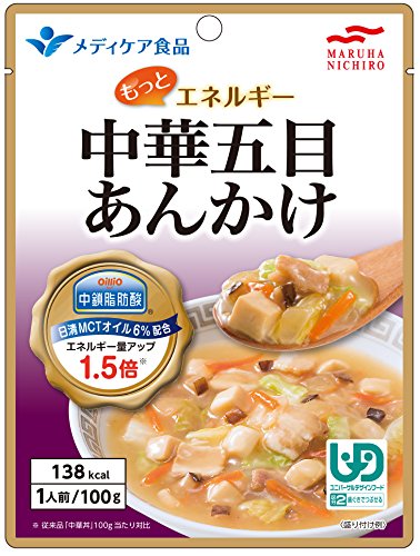 メディケア食品 もっとエネルギー 中華五目あんかけ 100g×5個