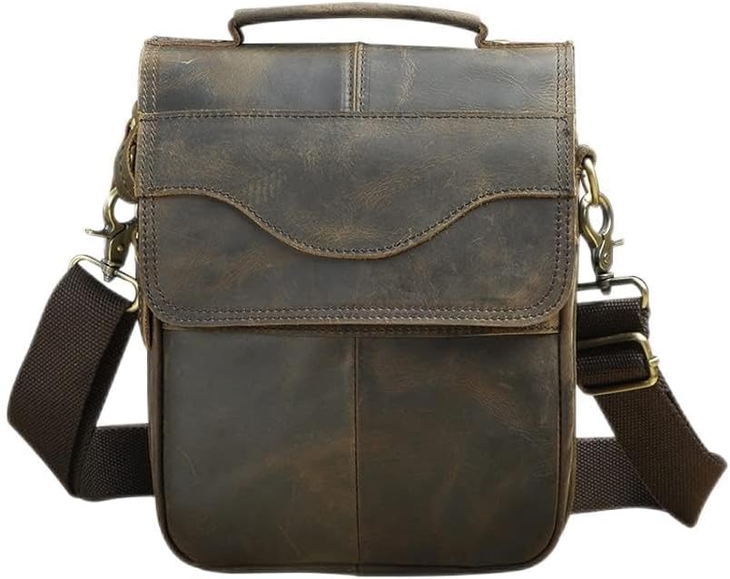 Leather Male Casual Tote Messenger Bag Design Satchel Cross-body Shoulder Bag For Men