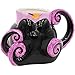 Silver Buffalo DV0295 Disney Villain Ursula Tentacles 3D Sculpted Ceramic Mug, 20-ounces, Black