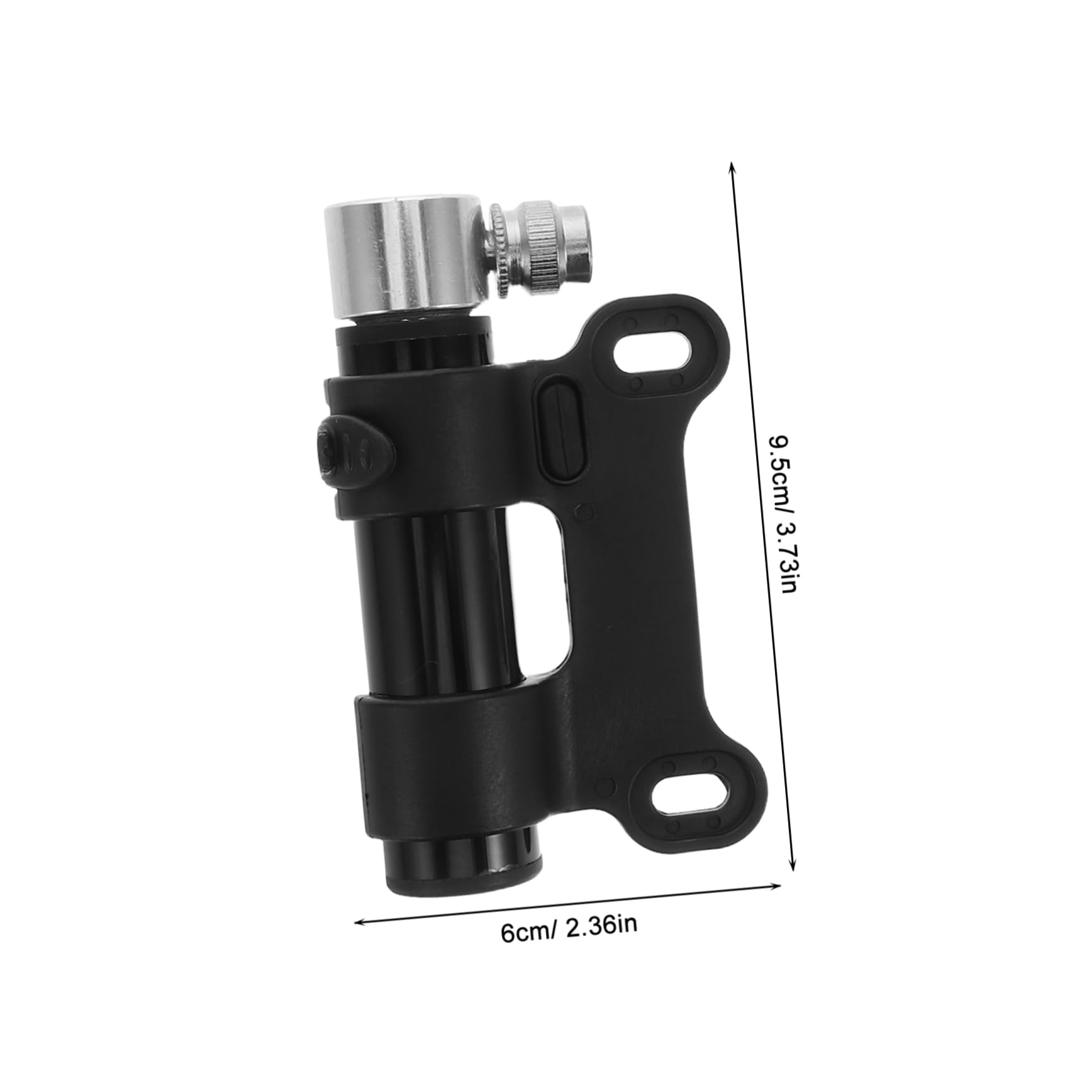 VICASKY 1set Portable Handheld Bike Pump Aluminum Alloy Air Pump Dual Valve Compatibility for All Lightweight Design for Effortless Tire Inflation for Cycling Sports and Equipment