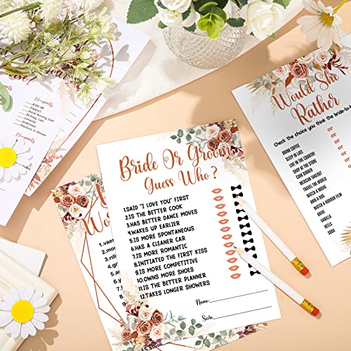 image for Teling 145 Pieces Bridal Shower Game Bridal Shower Favors Set Wedding 