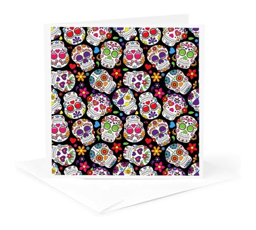 Cartes de vœux submergé mort coloré 3drose pour décorer vos tables de fêtes ou correspondances