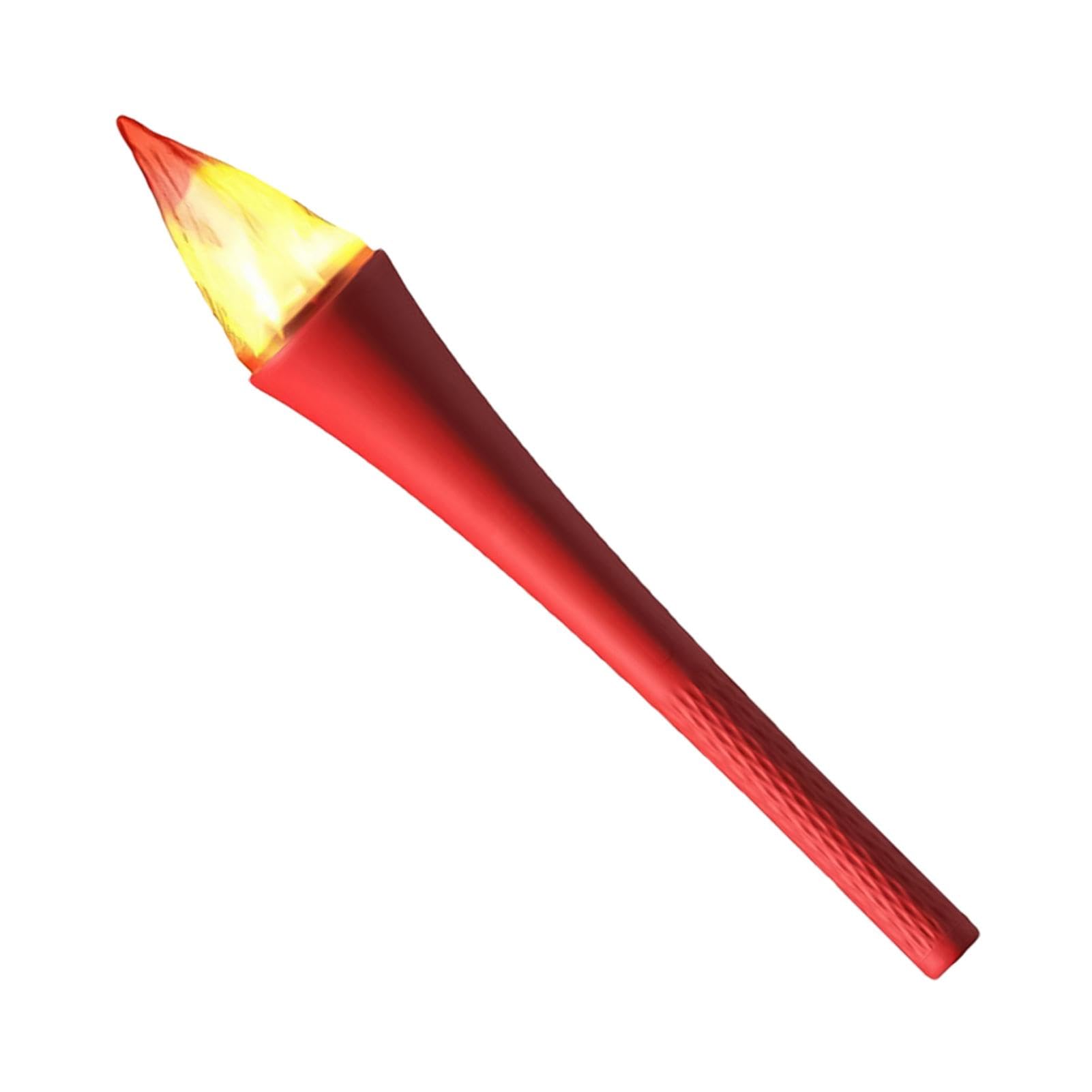 Torch | Handheld Luminous Wand Toy | Luminous Wand Toy Flashlights for Sports Decor, Competitions, RealisticCharging Cable Sports Torch