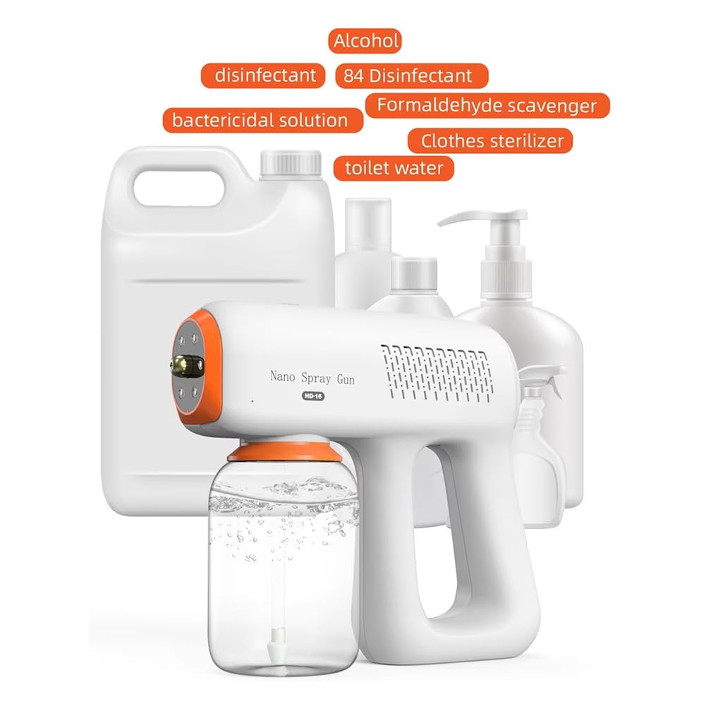 Machine de Nébulisation Désinfectante Professionnelle à Électrostatique ULV pour Pulvérisateur Désinfectant pour Un Nettoyage Efficace