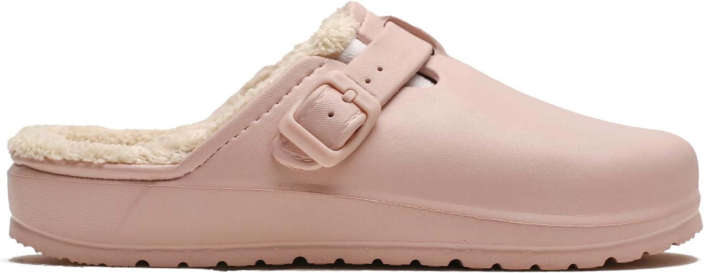 UPSOLO Womens Clogs - Cotton Lined Comfort