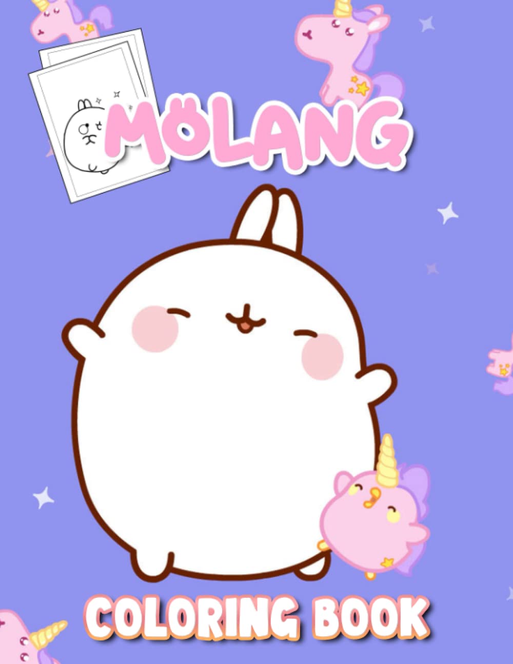 Buy Molang Coloring Book: Molang Coloring Pages With Awesome Artistic