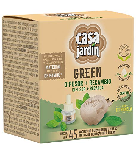 Casa Jardín Difusor Eléctrico a Base de Aceites Esenciales con Citronella, 33ml Cover