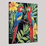 【Dimensions idéales et installation rapide】 : Toile décorative 70 x 50 cm avec cadre en bois massif et suspension préinstallée. Parfaite pour votre décoration murale maison, également disponible en formats personnalisés.