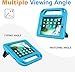 BMOUO Case for iPad Mini 1 2 3, iPad Mini 1/2/3 Case for Kids - Built-in Screen Protector, Shockproof Lightweight Hard Cover Handle Stand Kids Case for iPad Mini 1st 2nd 3rd Generation, Blue