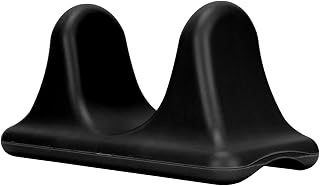 大腰筋マッサージャー、大腰筋解放マッサージツールハムストリング太ももの背中の子牛のオフィスまたは自宅のターゲット深度(黒)