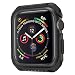 XinywTech Compatible Apple Watch case 44mm ,Shock-proof and Shatter-resistant Protector Bumper iwatch case Compatible Apple Watch Series 4 44mm,black 