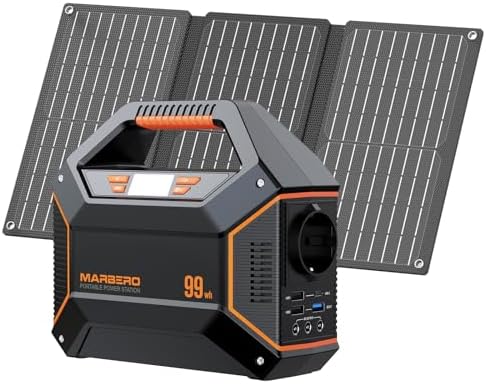 MARBERO Power Station 100W Batterie Externe 99Wh 27.000mAh avec P...