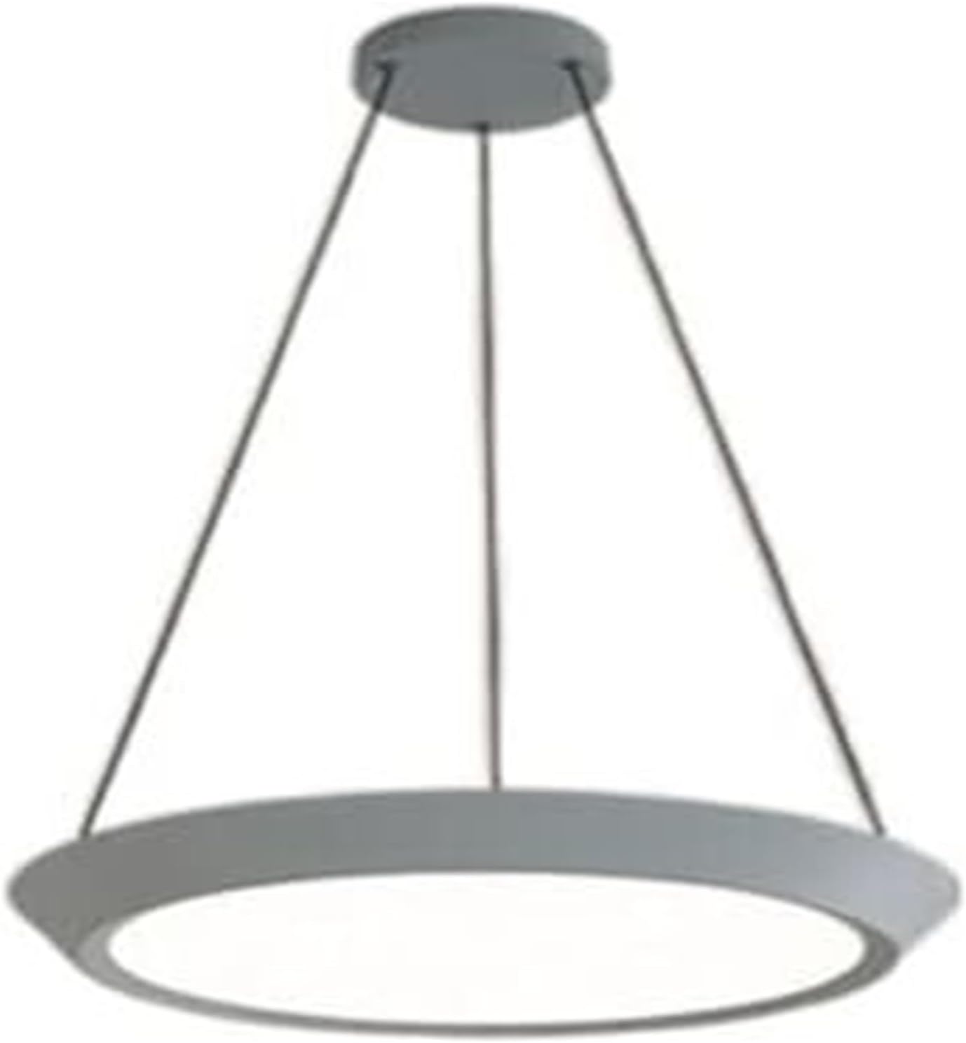 Chandeliers Simple Metal Chandelier, Three-Tone Light Ceiling Lamp, High-transmitting Acrylic Lampshade