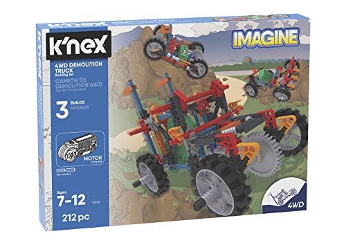 Imagen de K'nex Imagine Caja Camión Demolición con Motor