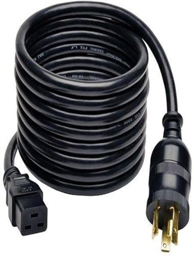 TRIPP LITE P040-012-P30 Cable de alimentación resistente de 12 pies 20A 12AWG C19 a L6-30P