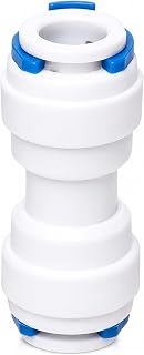 5/16" to 5/16" Refrigerator Water Line Tube Connector Unit Compatible with GE Replace WR02X11330