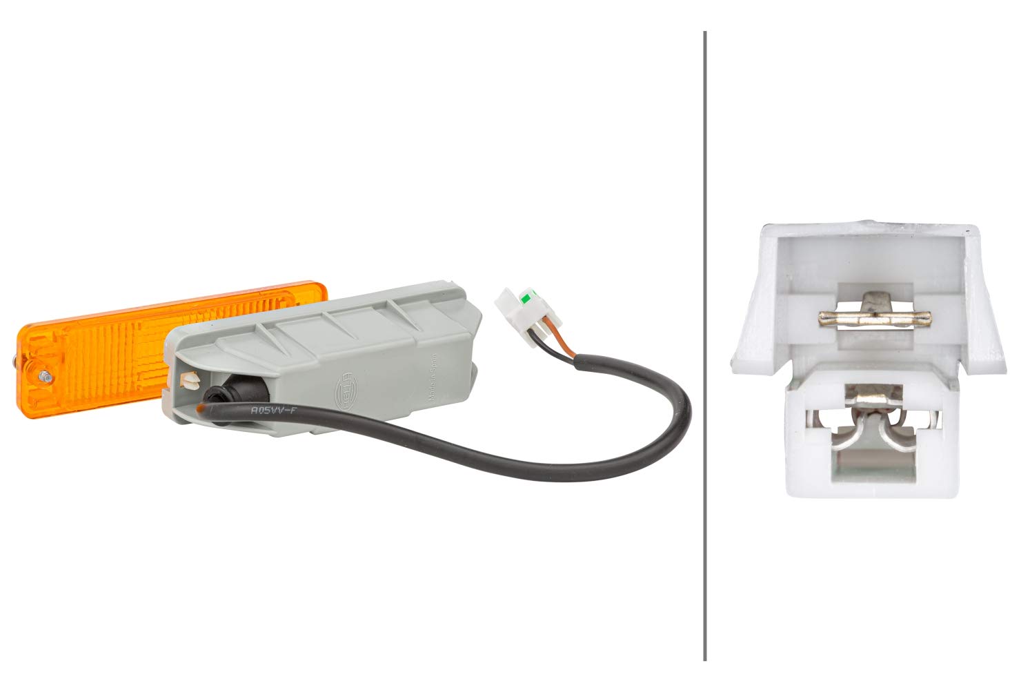 Indicatore Direzione Hella 2BM 002 652-051 - 12V, Colore Giallo, Per Auto - Foto 5