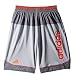 adidas Performance Men's Future Star Shorts, Clear Grey/Tech Grey F12/Infrared, Large