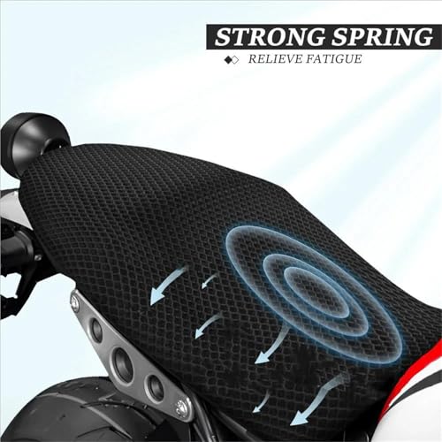 Funda asiento elástica para Honda NX 500 que renueva y airea el sillín de tu moto 5