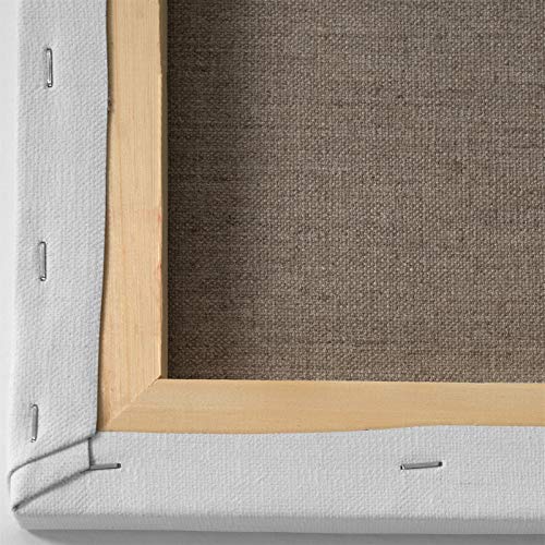 Tela Per Pittura 40x90cm - Cotone Trama Media, Made In Italy - Foto 2