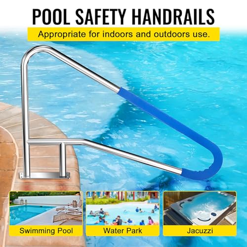 Baranda para piscina acero inoxidable 55x32'' miniatura 3