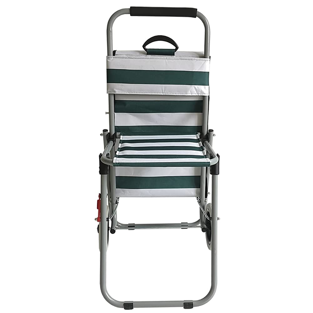 SHOPPING TROLLEY Einkaufswagen mit Sitz Trolley-Tasche Stahlkarren 2 große Räder Einkaufsroller Schwerlast Faltbar Abnehmbar Alten Wasserdicht Einkaufstrolley Reisen Picknick